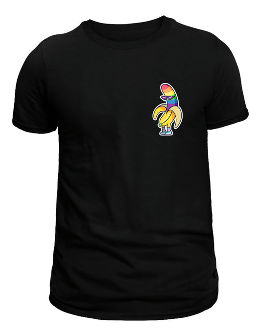 Playera Hombre Cómoda Pride Lgbt Banana 100% Algodón